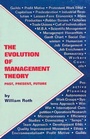 Cover: The Evolution of Management Theory - CRC Press