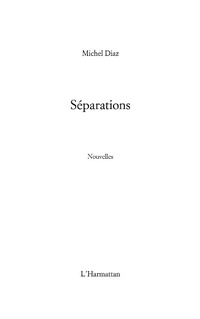 Enlarge image Cover: Separations - Harmattan
