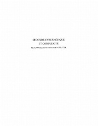 Enlarge image Cover: Seconde cybernetique et complexite - Harmattan