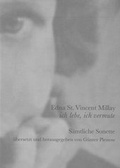 Cover: EDNA ST. VINCENT MILLAY ich lebe, ich vermute - EDITION SIGNAThUR