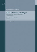 Cover: Tommaso Albinoni: XII Concerti a cinque op. IX (ca. 1722) - E. Reinhold Verlag