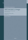 Cover: Tommaso Albinoni: XII Concerti a cinque op. X (ca. 1736) - E. Reinhold Verlag