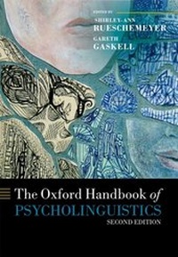 Abbildung von: The Oxford Handbook of Psycholinguistics - OUP eBook