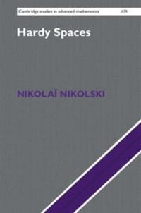 Abbildung von: Hardy Spaces - Cambridge University Press