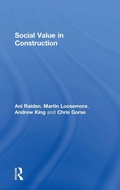 Cover: Social Value in Construction - Routledge