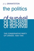 Cover: Politics of Survival - University of Toronto Press