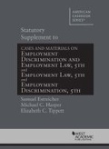 Cover: Statutory Supplement to Employment Discrimination and Employment Law - West Academic Press