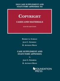 Enlarge image Cover: Copyright Cases and Materials, 2018 Case Supplement and Statutory Appendix - West Academic Press