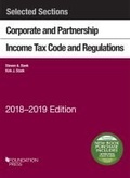 Cover: Selected Sections Corporate and Partnership Income Tax Code and Regulations, 2018-2019 - West Academic Press
