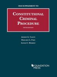 Enlarge image Cover: Constitutional Criminal Procedure - West Academic Press