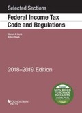 Cover: Selected Sections Federal Income Tax Code and Regulations, 2018-2019 - West Academic Press