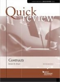 Enlarge image Cover: Quick Review of Contracts - Foundation Press
