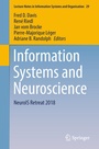 Cover: Information Systems and Neuroscience - Springer