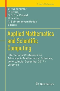 Enlarge image Cover: Applied Mathematics and Scientific Computing - Birkhäuser