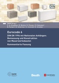 Cover: Eurocode 6 - DIN EN 1996 mit Nationalen Anh&auml;ngen: Bemessung und Konstruktion von Mauerwerksbauten. Kommentierte Fassung - Ernst & Sohn