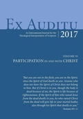 Cover: Ex Auditu - Volume 33 - Wipf & Stock Publishers