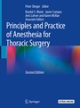 Cover: Principles and Practice of Anesthesia for Thoracic Surgery - Springer