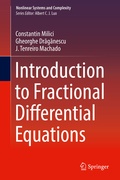Cover: Introduction to Fractional Differential Equations - Springer
