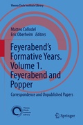 Cover: Feyerabend's Formative Years. Volume 1. Feyerabend and Popper - Springer