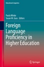 Cover: Foreign Language Proficiency in Higher Education - Springer