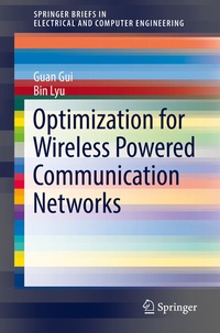 Enlarge image Cover: Optimization for Wireless Powered Communication Networks - Springer
