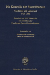 Abbildung von: Die Kontrolle der Staatsfinanzen. - fibre