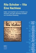 Cover: Rita Schober - Vita. Eine Nachlese - Narr Francke Attempto Verlag