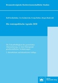 Cover: Die rentenpolitische Agenda 2030 - Berliner Wissenschafts-Verlag