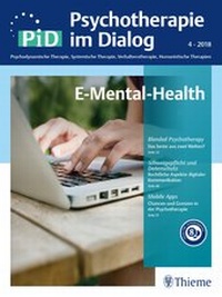 Abbildung von: E-Mental-Health - Thieme