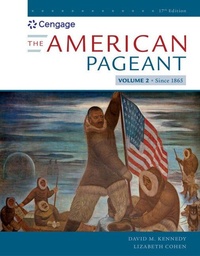 Enlarge image Cover: The American Pageant, Volume II - Wadsworth Publishing Co Inc