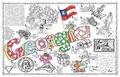 Cover: Georgia Symbols & Facts Funsheet - Pack of 30 - Gallopade International
