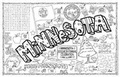 Cover: Minnesota Symbols & Facts Funsheet - Pack of 30 - Gallopade International