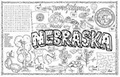 Cover: Nebraska Symbols & Facts Funsheet - Pack of 30 - Gallopade International