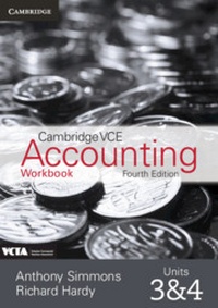 Abbildung von: Cambridge VCE Accounting Units 3 and 4 Workbook - Cambridge University Press