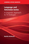 Cover: Language and Television Series - Cambridge University Press