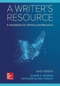 Cover: A Writer's Resource (Comb-Version) Student Edition - McGraw-Hill Education
