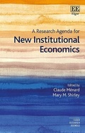 Cover: A Research Agenda for New Institutional Economics - Edward Elgar Publishing