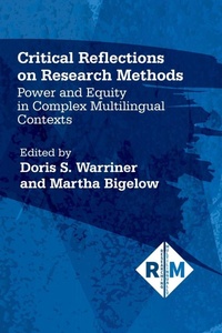Enlarge image Cover: Critical Reflections on Research Methods - Multilingual Matters