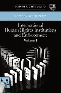 Cover: International Human Rights Institutions and Enforcement - Edward Elgar Publishing