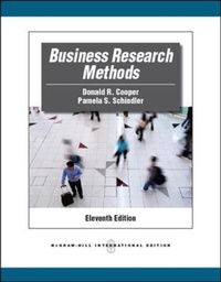 Enlarge image Cover: Business Research Methods - McGraw Hill Higher Education