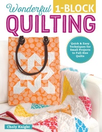 Enlarge image Cover: Wonderful One-Block Quilting - Design Originals