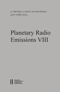 Cover: Planetary Radio Emissions VIII - Verlag der &ouml;sterreichischen Akademie der Wissenschaften