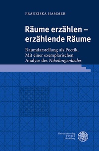 Enlarge image Cover: Räume erzählen - erzählende Räume - Universitätsverlag Winter