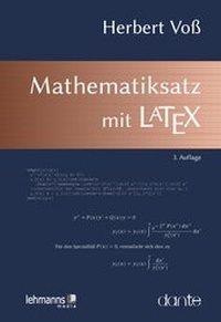 Abbildung von: Mathematiksatz mit LaTeX - Lehmanns Media