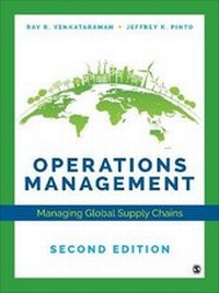 Enlarge image Cover: Operations Management - SAGE Publications Inc