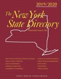 Cover: New York State Directory, 2019/20 - H.W. Wilson Publishing Co.