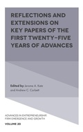 Cover: Reflections and Extensions on Key Papers of the First Twenty-Five Years of Advances - Emerald Publishing Limited