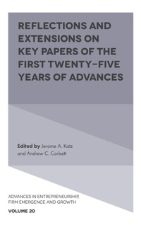 Enlarge image Cover: Reflections and Extensions on Key Papers of the First Twenty-Five Years of Advances - Emerald Publishing Limited
