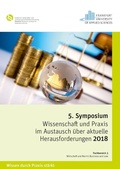 Cover: Symposium „Wissenschaft und Praxis im Austausch &uuml;ber aktuelle Herausforderungen 2018“ - Cuvillier Verlag eBooks