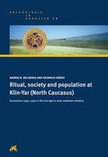 Cover: Ritual, society and population at Klin-Yar (North Caucasus) - Habelt, R